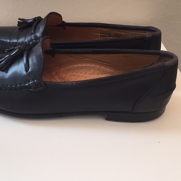 Bally leather tassel loafers. - Picture 6 of 8